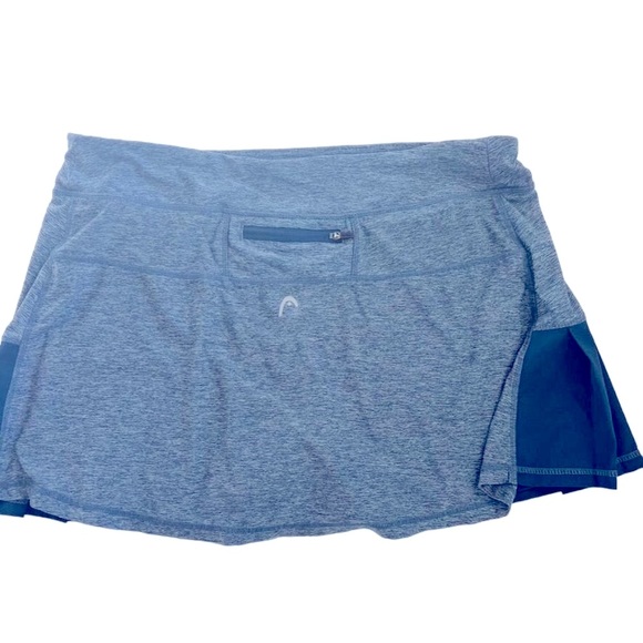 HEAD Blue Sports Ruffled Stretch Skort Size X-Large - Picture 13 of 13